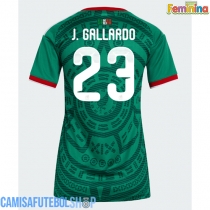 Camisa de time de futebol México Jesus Gallardo #23 Replicas 1º Equipamento Feminina Mundo 2026 Manga Curta